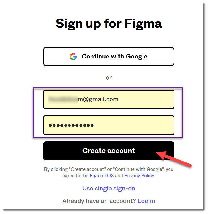 Tạo account Figma Pro free