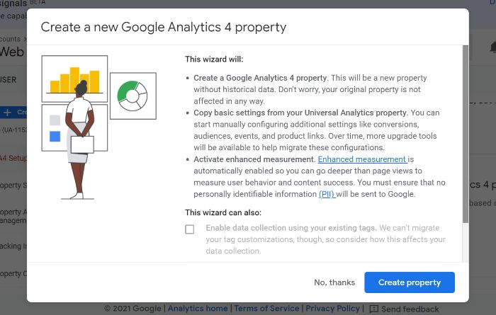 Tạo Google Analytics 4 - GA4 Property